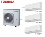 Toshiba 3M Multi Split Klima 12.000+12.000+16.000 BTU/h